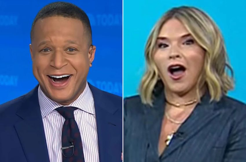  Craig Melvin Accidentally Reveals Major Jenna Bush Hager Hollywood News During Live “Today ”Show Broadcast: ‘My Bad!’