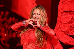Karol G at the 2025 Victoria's Secret Fashion Show held at Steiner Studios on October 15, 2025 in New York, New York. (Photo by Gilbert Flores/Variety via Getty Images)