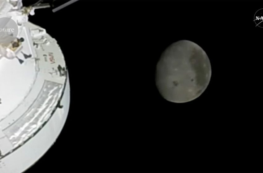  Artemis crew see intriguing colours on lunar surface