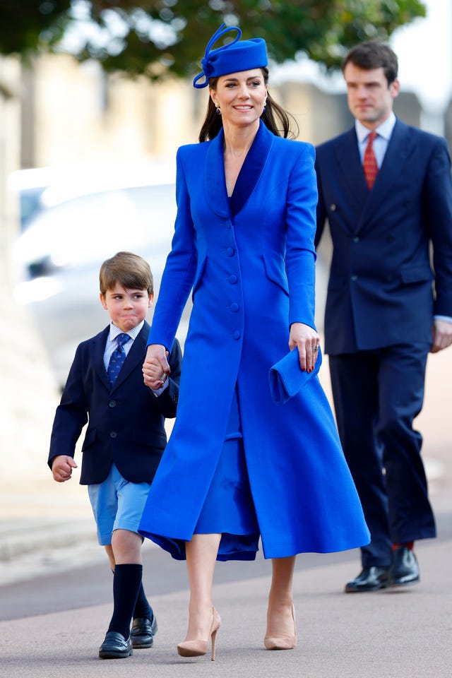 The British Royal Family Attend Easter Mattins Service