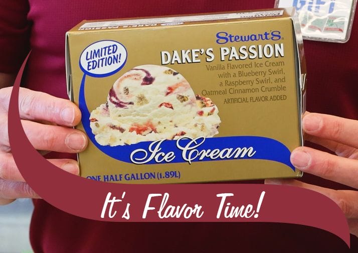  Stewart’s introduces new half gallon ice cream flavor
