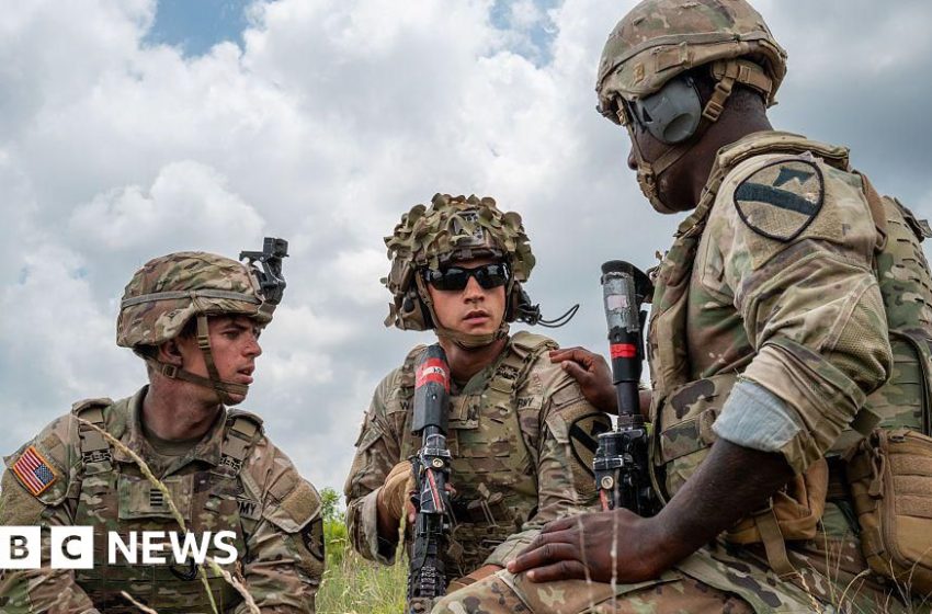  US plans to automatically register men for military draft eligibility – BBC