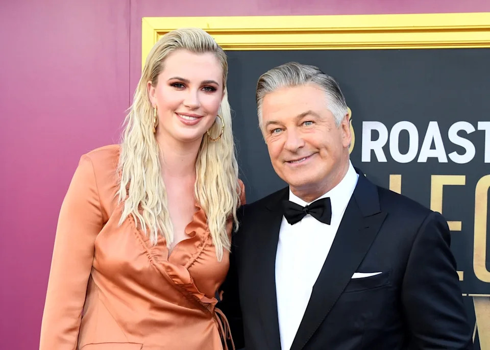 Ireland Baldwin and Alec Baldwin