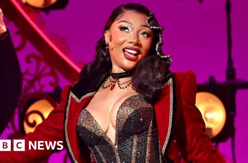  Megan Thee Stallion taken to hospital during Moulin Rouge performance – BBC