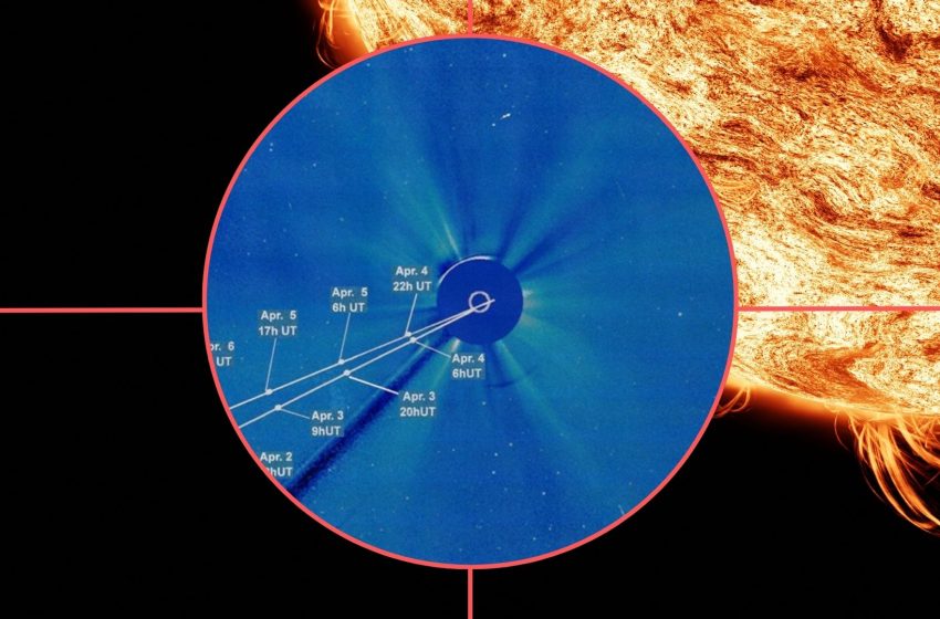  Comet MAPS faces a make-or-break moment as it dives toward the sun on April 4 — could it shine in the daytime sky?
