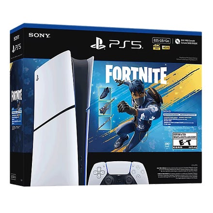 PS5 Digital Edition Console 1TB - Fortnite Flowering Chaos Bundle