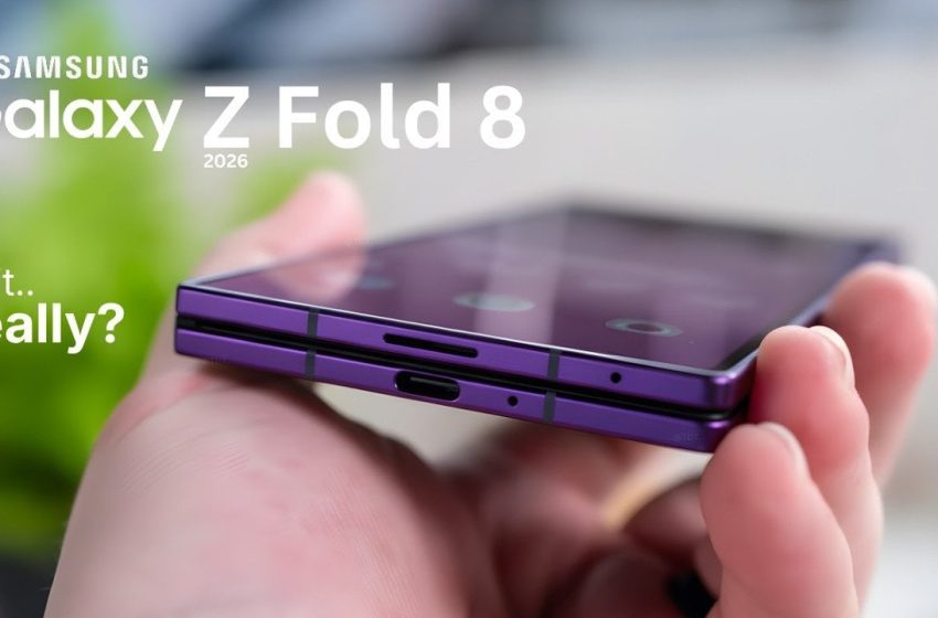  Samsung Galaxy Z Fold 8 Specs: 5,000mAh Battery & More