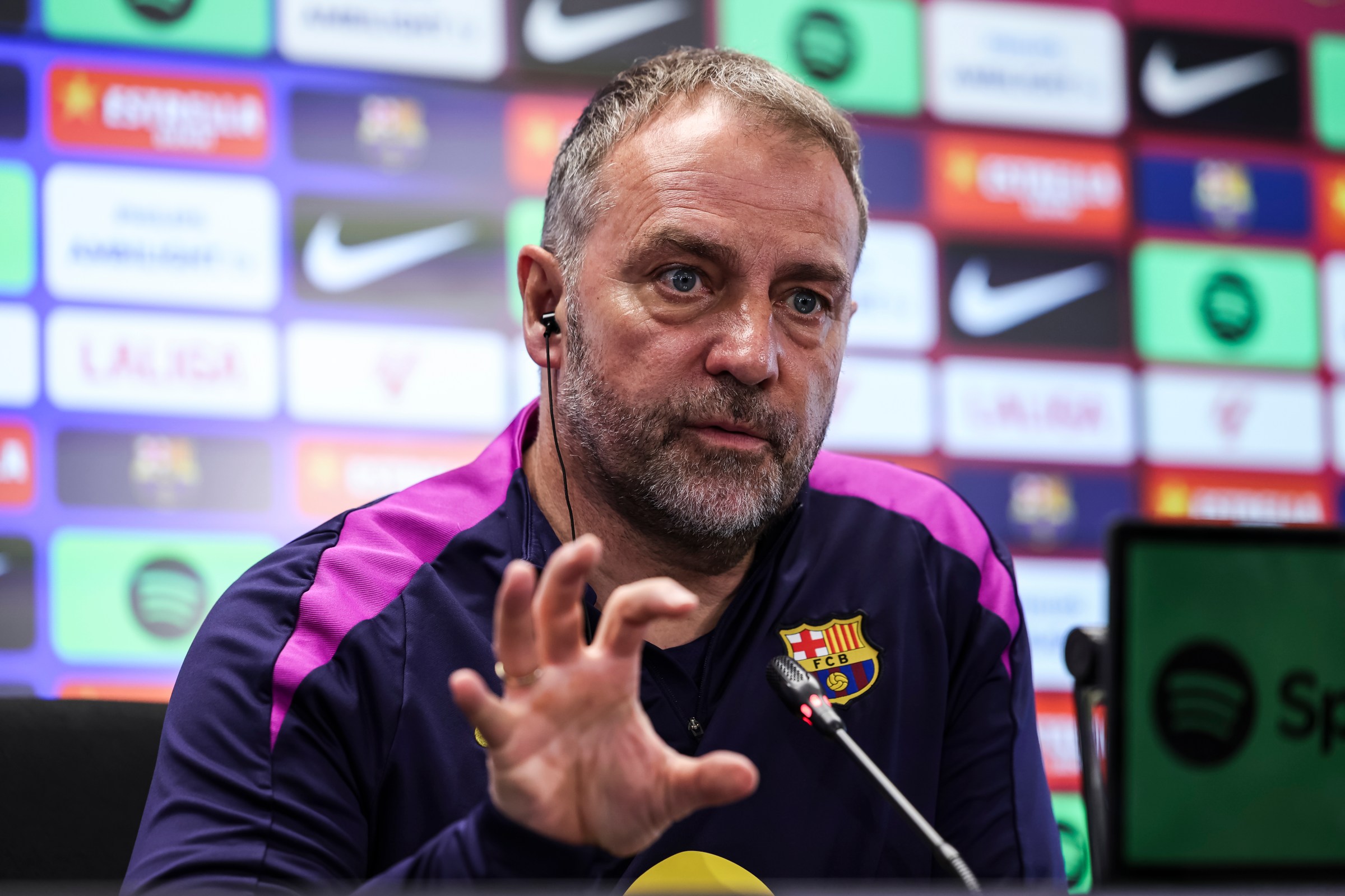 Hansi Flick Press Conference For Fc Barcelona - Laliga Ea Sports