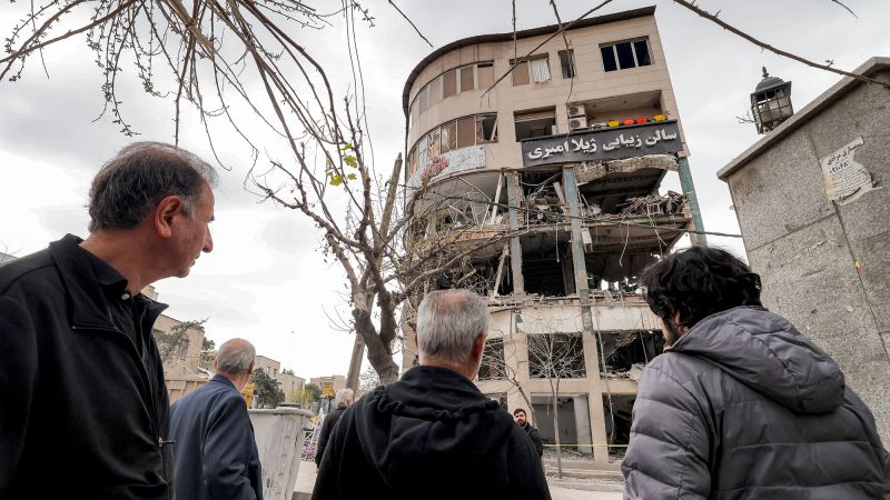  Live updates: Iran war; US rescues 1 of 2 crew members from fighter jet downed over Iran, sources say