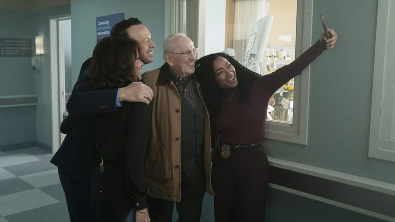 Donnie Wahlberg as Danny Reagan, Len Cariou as Henry Reagan, and Sonequa Martin-Green as Lena Silver