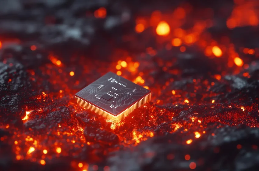  This new chip survives 1300°F (700°C) and could change AI forever