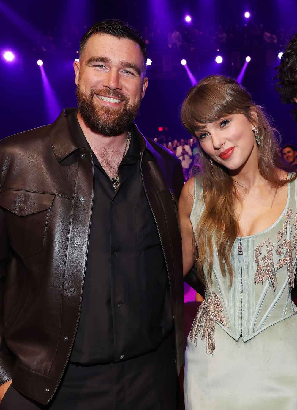 iHeartRadio Music Awards Travis Kelce and Taylor Swift 2615 Us Weekly Cover Story