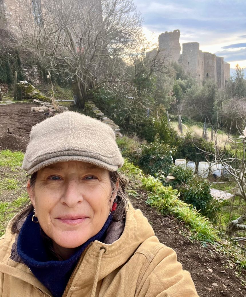 Boissonnault says she's able to take inspiration from the rural landscape of southern France.