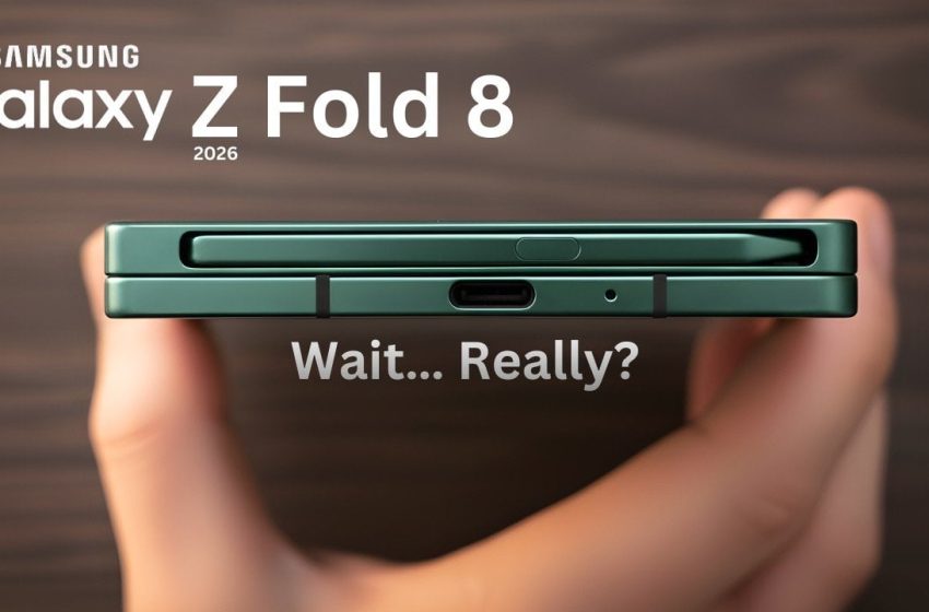  Samsung Galaxy Z Fold 8 Leaks: 5,000mAh Battery Revealed