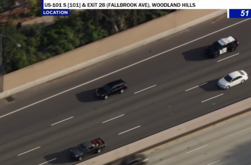  Suspect arrested after CHP pursuit through Ventura, Los Angeles and San Bernardino counties
