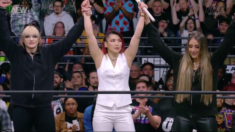  Hikaru Shida returns on AEW Collision