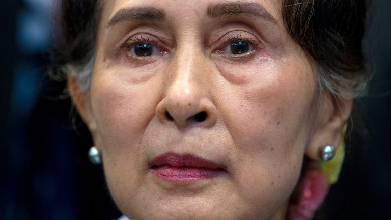 Aung San Suu Kyi in 2019. File pic: AP
