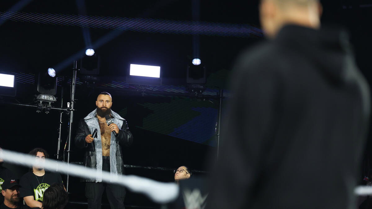 Tony D'Angelo addressed Dion Lennox on WWE NXT