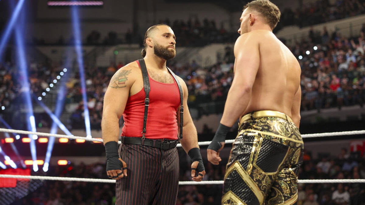 Channing "Stacks" Lorenzo and Tony D'Angelo in WWE NXT