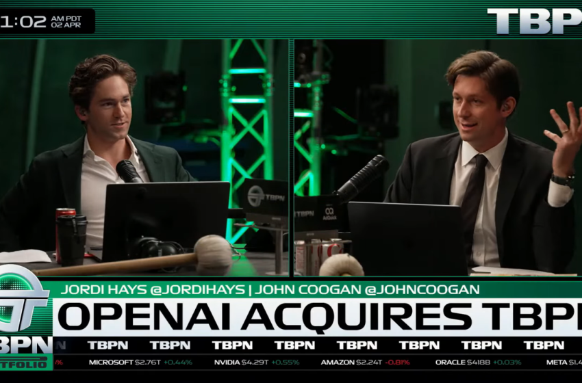  Why OpenAI bought the tech talk show TBPN : NPR