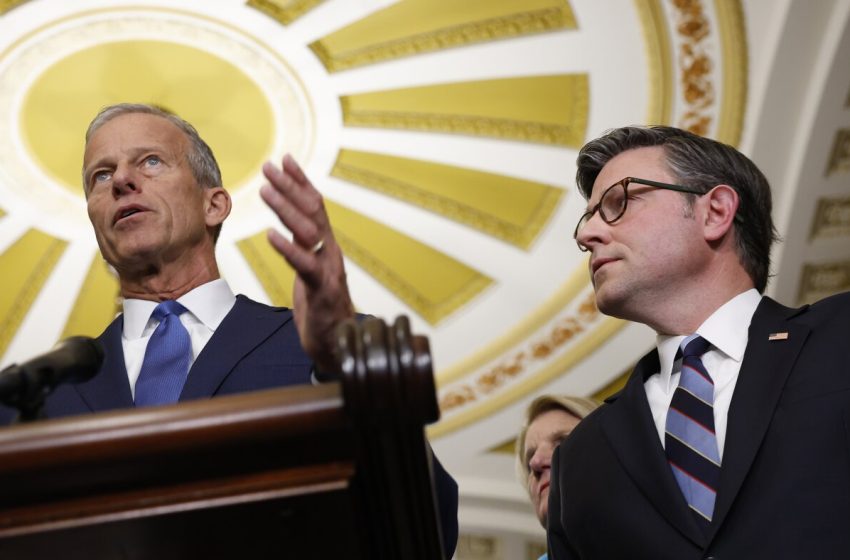  Republicans in Congress say they have a deal to end the record-long shutdown at DHS : NPR