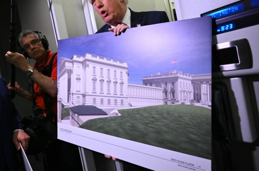  What Trump ballroom fight reveals about White House bunker : NPR