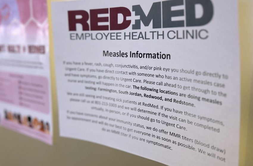  Measles outbreak spreads in Utah, hitting people without the vaccine