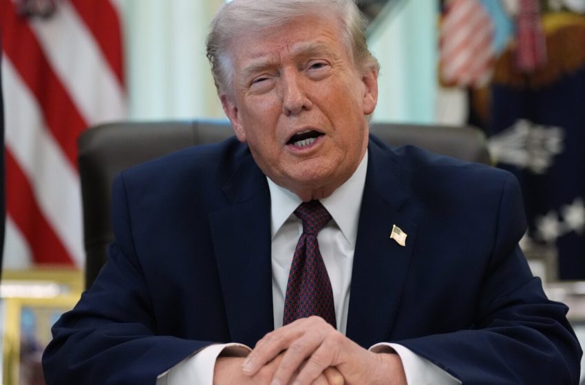  Trump unleashes curse-filled social media rant at Iran after U.S. rescues colonel : NPR