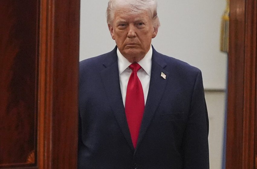  Trump calls for a major increase in defense spending alongside cuts in domestic spending : NPR