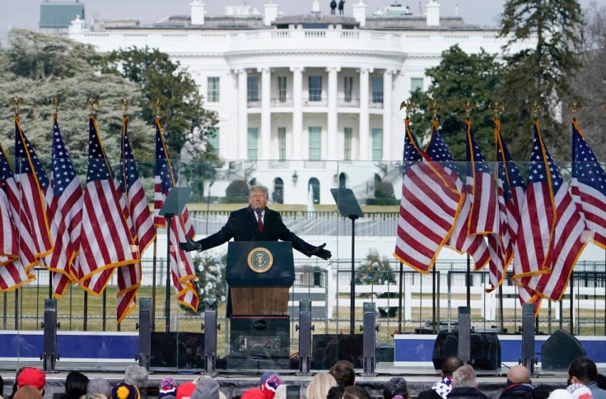  Judge says Trump not immune from civil claims his Jan. 6 words incited riot