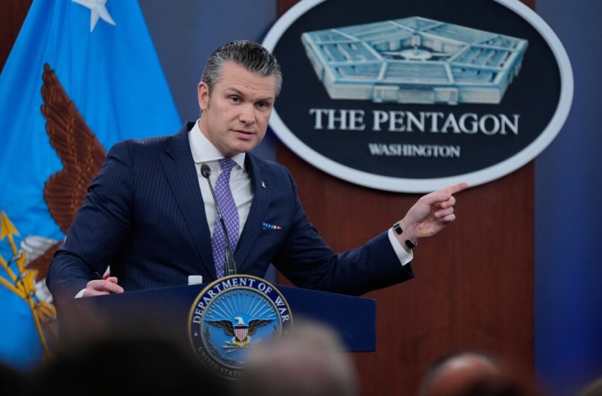  Hegseth says he’ll let troops carry personal weapons on bases