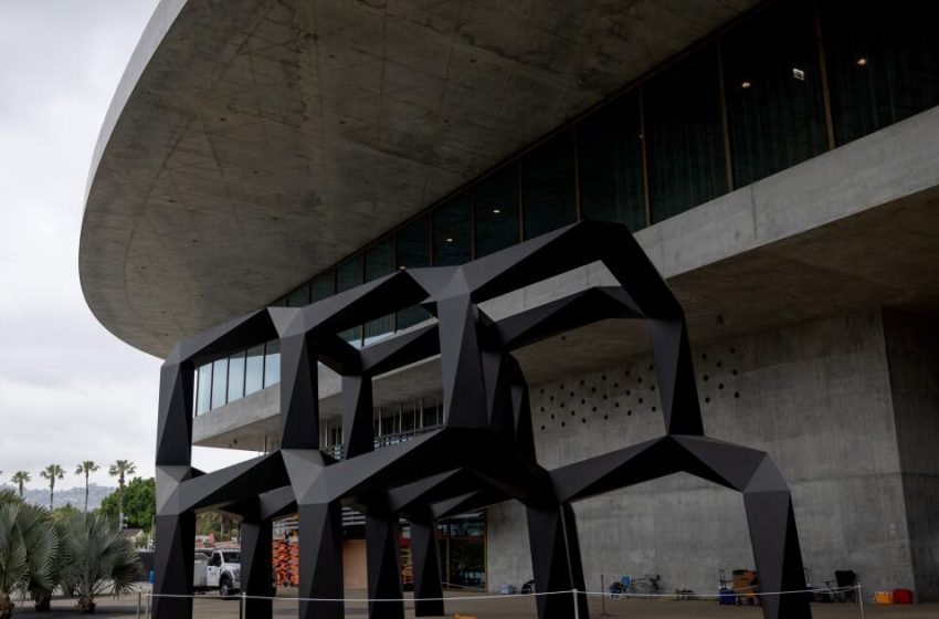  How much did LACMA spend on new David Geffen Galleries?