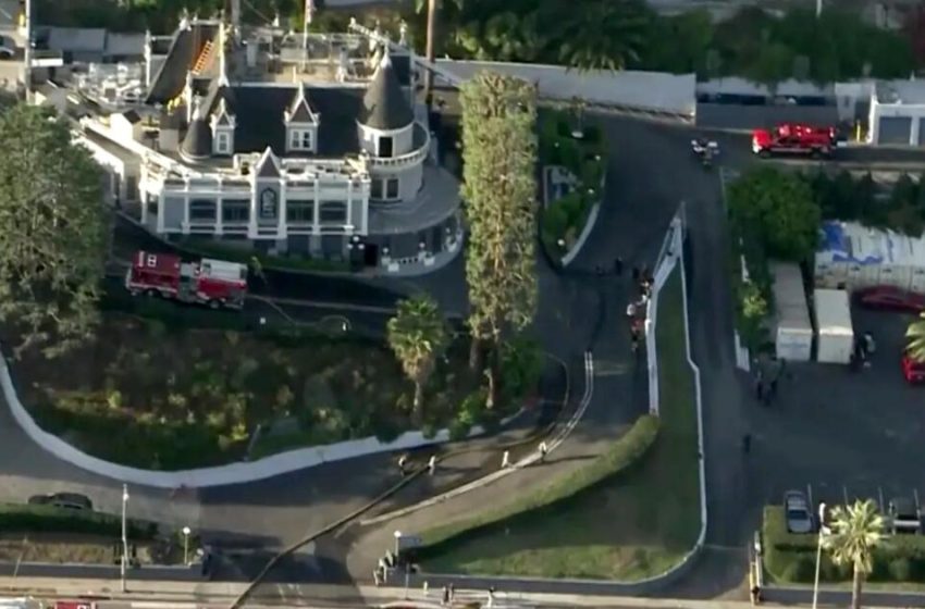  Crews knock down fire at Magic Castle; damage to iconic venue unclear